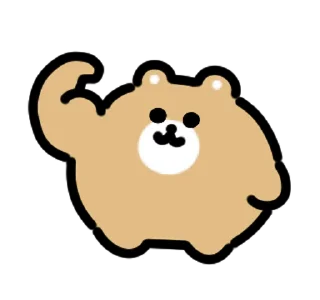 🐻 emoji ₍ ᥣiᴛᴛᥣᥱ δᥱᥲr sᴛiᥴκᥱr ₎ ˚₊· ♡ @mewsticks Telegram sticker 13 of 24