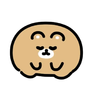 🐻 emoji ₍ ᥣiᴛᴛᥣᥱ δᥱᥲr sᴛiᥴκᥱr ₎ ˚₊· ♡ @mewsticks Telegram sticker 20 of 24