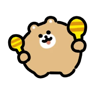 🐻 emoji ₍ ᥣiᴛᴛᥣᥱ δᥱᥲr sᴛiᥴκᥱr ₎ ˚₊· ♡ @mewsticks Telegram sticker 10 of 24