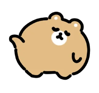 🐻 emoji ₍ ᥣiᴛᴛᥣᥱ δᥱᥲr sᴛiᥴκᥱr ₎ ˚₊· ♡ @mewsticks Telegram sticker 22 of 24