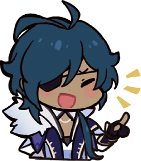 😄 emoji Paimon's Paintings Set :: @line_stickers Telegram sticker 5 of 56