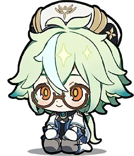 🙂 emoji Paimon's Paintings Set :: @line_stickers Telegram sticker 10 of 56