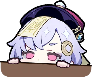 👀 emoji Paimon's Paintings Set :: @line_stickers Telegram sticker 18 of 56