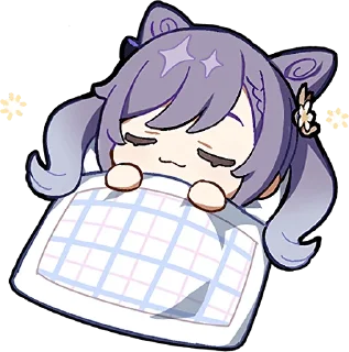😴 emoji Paimon's Paintings Set :: @line_stickers Telegram sticker 16 of 56