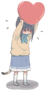 ❤️ emoji Liz and the Blue Bird Telegram sticker 17 of 51