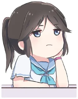 😕 emoji Liz and the Blue Bird Telegram sticker 9 of 51