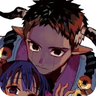 Sticker from ✧⁠*⁠。Shinigami-sama/Hakubo #tbhk