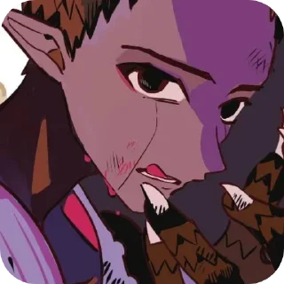 🪈 emoji ✧⁠*⁠。Shinigami-sama/Hakubo #tbhk Telegram sticker 14 of 65