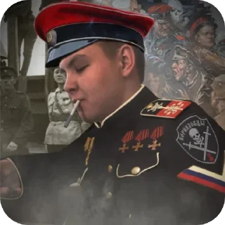 🎩 emoji Белое Движение🇷🇺🤍 @TgEmodziBot Telegram sticker 16 of 85