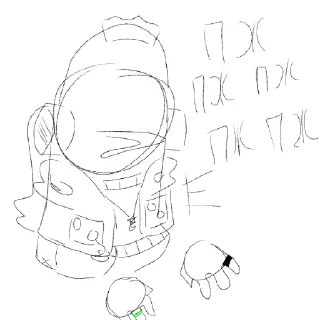 Sticker from Белое(автора)