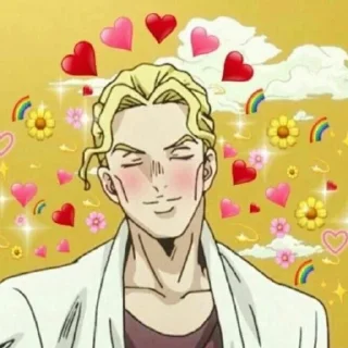 💥 emoji Кира Йошикаге-@foxymillyan Telegram sticker 5 of 79