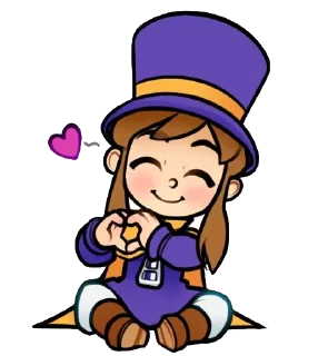 Sticker from A Hat in Time