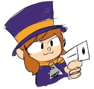 Sticker from A Hat in Time