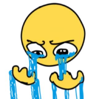 😭 emoji Video Favorite stickers Telegram sticker 14 of 40