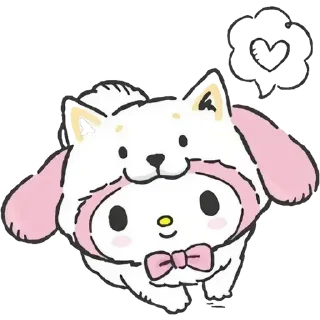❤ emoji ♡(*´ω｀*)/♡ Telegram sticker 10 of 61