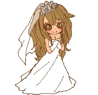 👰‍♀️ emoji даймонд Telegram sticker 7 of 32