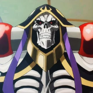 🔮 emoji Ainz Ooal Gown Telegram sticker 3 of 103
