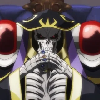 🔮 emoji Ainz Ooal Gown Telegram sticker 2 of 103