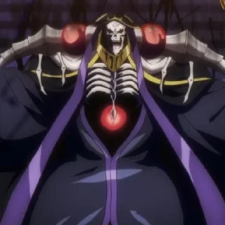 🔮 emoji Ainz Ooal Gown Telegram sticker 22 of 103