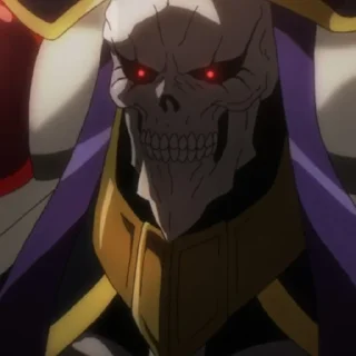 🔮 emoji Ainz Ooal Gown Telegram sticker 23 of 103