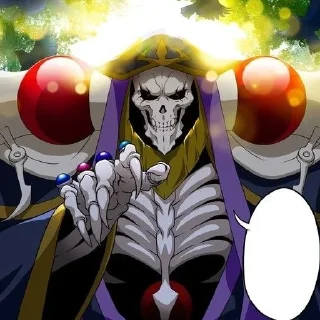 🔮 emoji Ainz Ooal Gown Telegram sticker 17 of 103