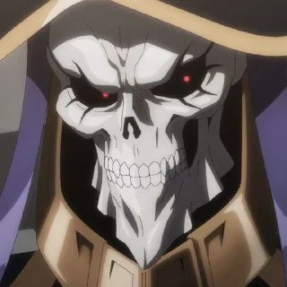 🔮 emoji Ainz Ooal Gown Telegram sticker 7 of 103