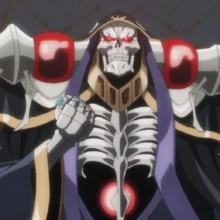 🔮 emoji Ainz Ooal Gown Telegram sticker 6 of 103