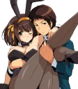 Sticker from Haruhi Suzumiya by @Splenta