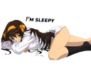 🙇 emoji Haruhi Suzumiya by @Splenta Telegram sticker 15 of 30