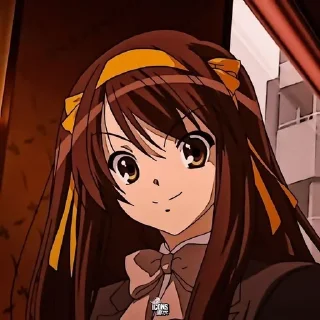 🌟 emoji Haruhi Sudzumiya Telegram sticker 22 of 29