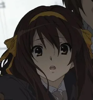 Sticker from Haruhi Sudzumiya