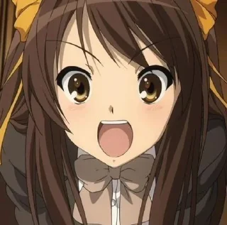 Sticker from Haruhi Sudzumiya