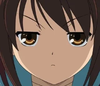 🌟 emoji Haruhi Sudzumiya Telegram sticker 7 of 29