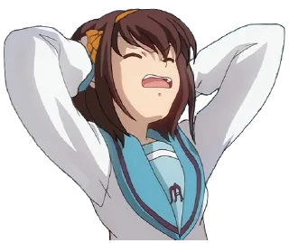 🤯 emoji Haruhi Telegram sticker 6 of 53