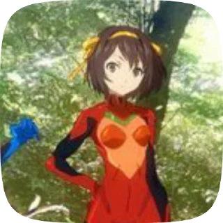 🌟 emoji Haruhi Suzumiya @evafiaii Telegram sticker 23 of 51