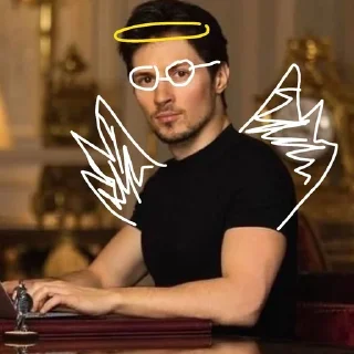 Sticker from Павел Дуров @SHU05TU
