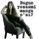 🙂 emoji Kara sevda author➡ @javoxir_aripov Telegram sticker 24 of 120