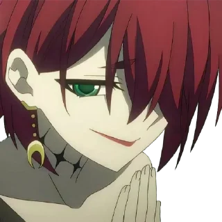 😏 emoji Crimson (ラグナクリムゾン) Telegram sticker 19 of 29