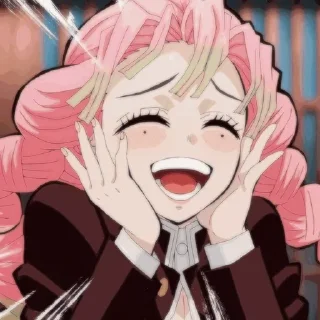 Sticker from mitsuri kanroji !! 🎀