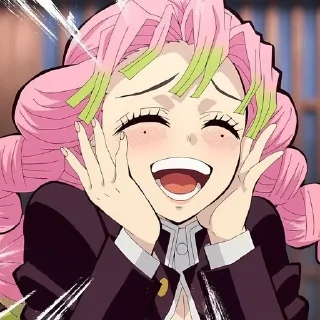 🌟 emoji Mitsuri Kanroji★ Telegram sticker 5 of 13