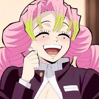 🌟 emoji Mitsuri Kanroji★ Telegram sticker 10 of 13