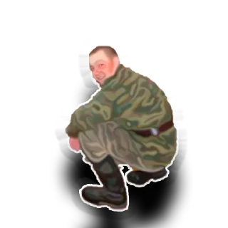 Sticker from Russian ARMY