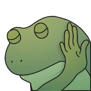 👎 emoji :worry: in 4K Telegram sticker 9 of 22