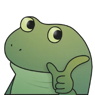 👍 emoji :worry: in 4K Telegram sticker 10 of 22