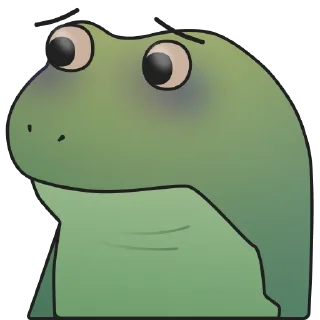 🤕 emoji :worry: in 4K Telegram sticker 17 of 22