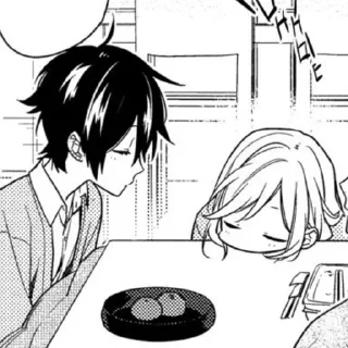 Sticker from hori & miyamura