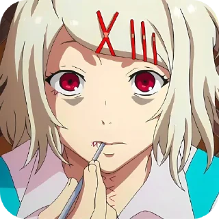 👄 emoji Сузую Джузо ( @Izuku_Midoriya1 Telegram sticker 19 of 89