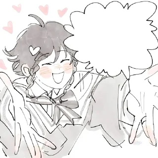 Sticker from ꒰ᐢ. .ᐢ꒱ 𝖵𝖾𝗇𝗍𝗂! ₊˚⊹ @Morisroom