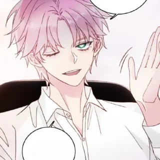 😏 emoji Ван И "Злодей хочет спастись". Telegram sticker 21 of 120