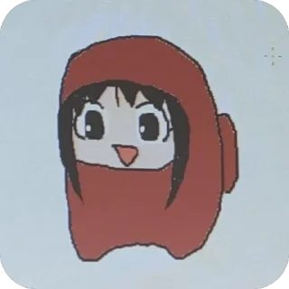 😍 emoji Brainrot Azumanga Daioh Telegram sticker 12 of 72